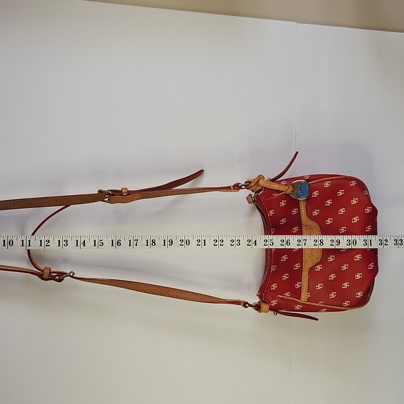 Dooney and Bourke Red Crossbody purse - Picture 12 of 13